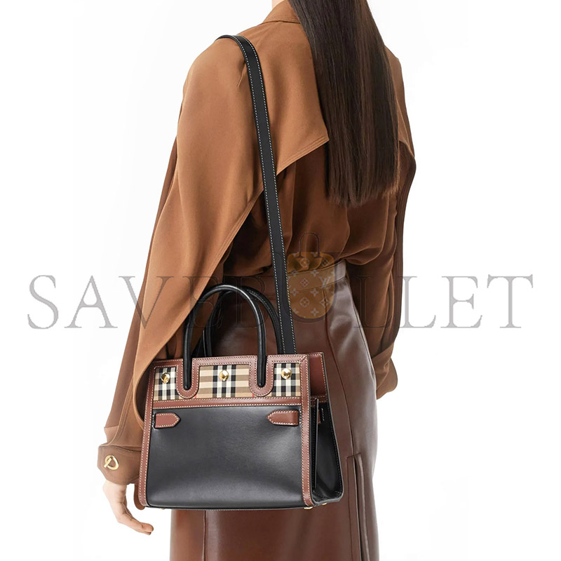 BURBERRY MINI SHOULDER CROSSBODY AND HANDBAG 80252661 (26*20*13.5 cm) BURBERRY MINI SHOULDER CROSSBODY AND HANDBAG 80252661 (26*20*13.5 cm)